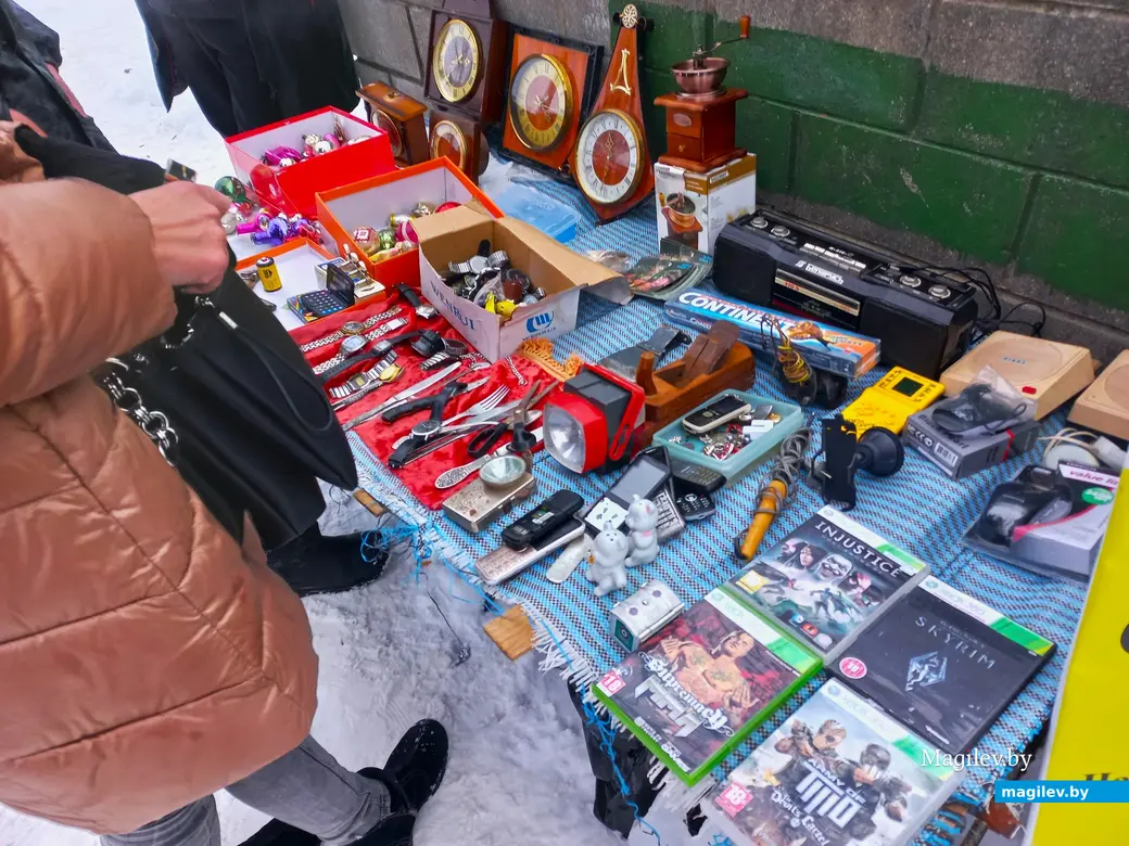 Могилев, Быховский базар, 10.12.2023 г.