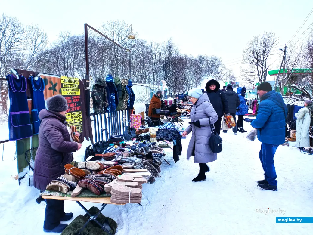 Могилев, Быховский базар, 10.12.2023 г.