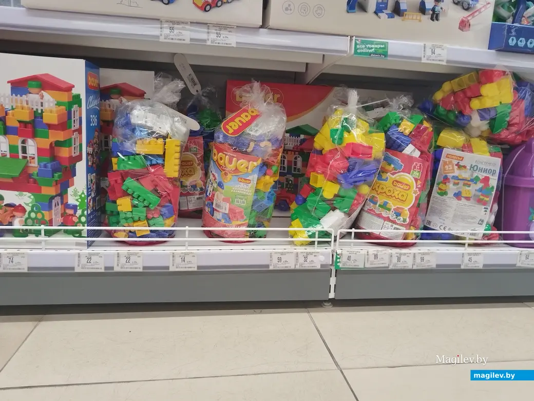 Декабрь 2023 г. Могилев. Цены на игрушки.