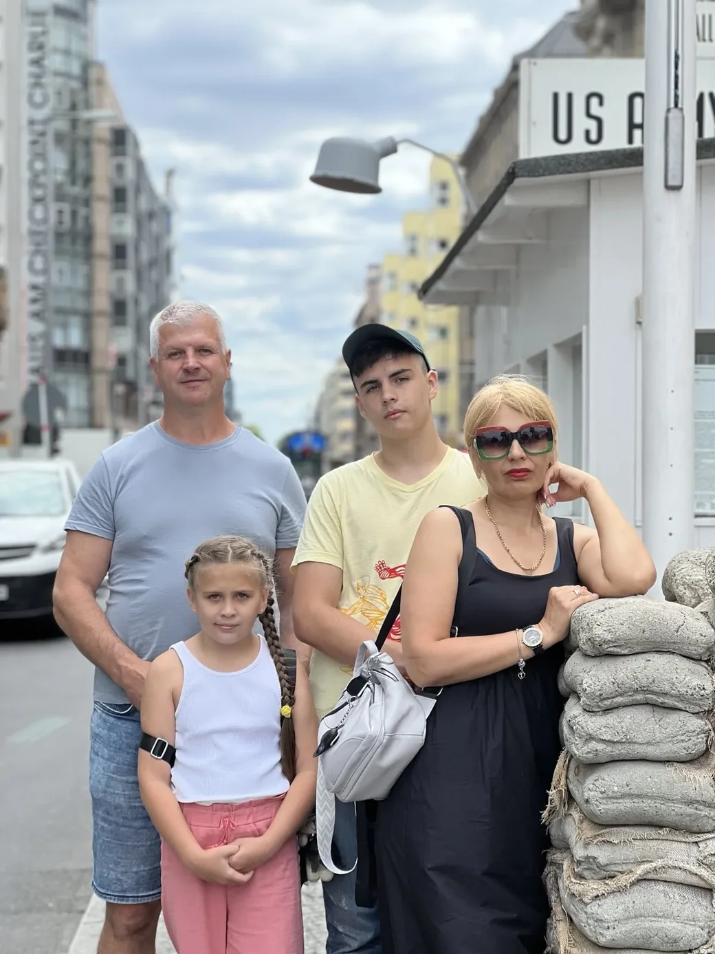 Семья Бойко на отдыхе: дочь Кира, мама Ольга, отец Святослав и сын Алексей. Фото из личного