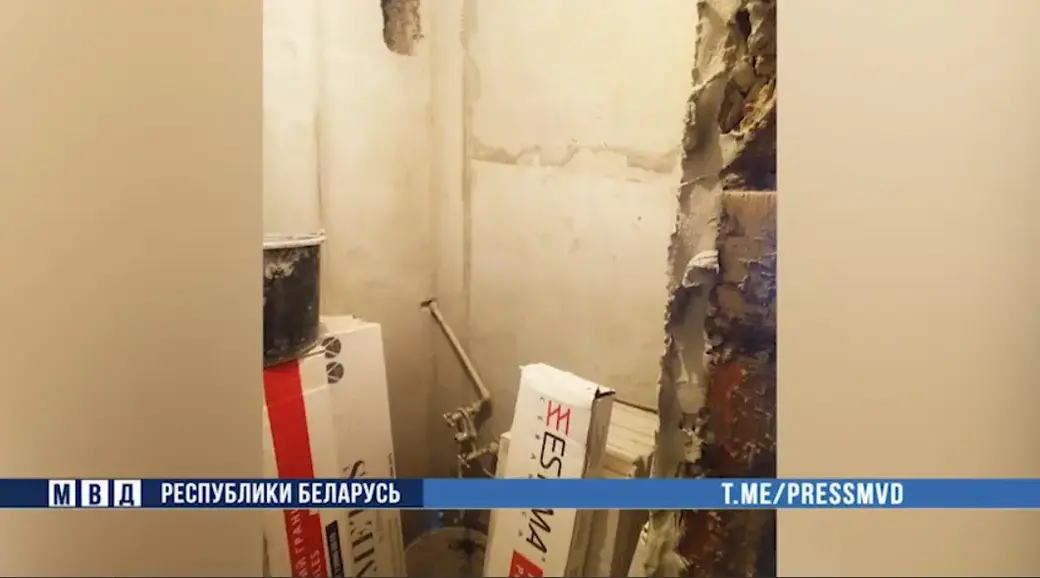 17.12.2023 г. Могилевский район, агр. Буйничи. Вот и весь ремонт... Фото МВД РБ