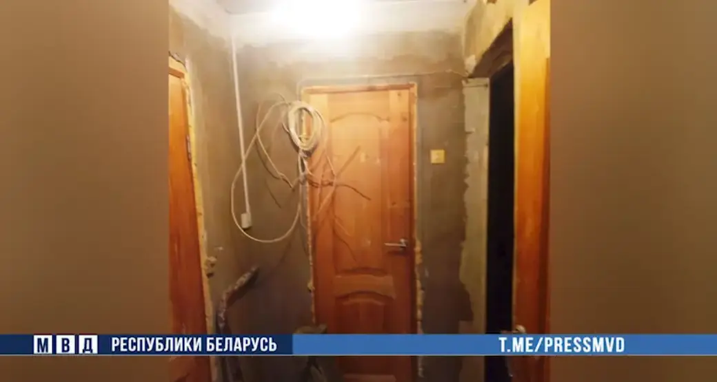 17.12.2023 г. Могилевский район, агр. Буйничи. Вот и весь ремонт... Фото МВД РБ