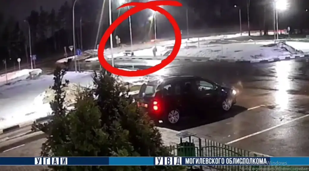 17.12.2023 . Осиповичский район. ДТП на трассе Минск-Гомель. Фото: УГАИ УВД облисполкома