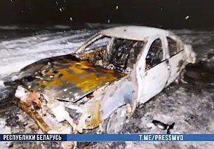В Быховском районе водитель сбил пенсионера и поджег  автомобиль, чтобы скрыть свое участие в ДТП