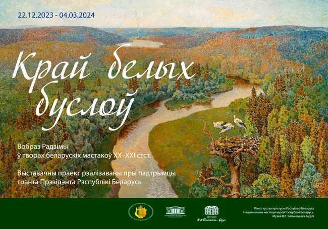 Выставка «Край белых буслоў» в музее Бялыницкого-Бирули Могилева продлена до 14 апреля