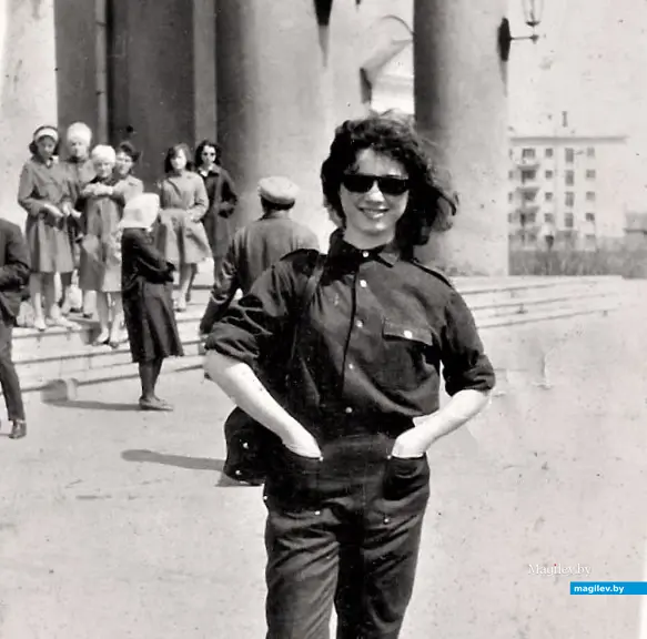 Клара Златина у ДК Куйбышева. Могилев, 1970-е годы.