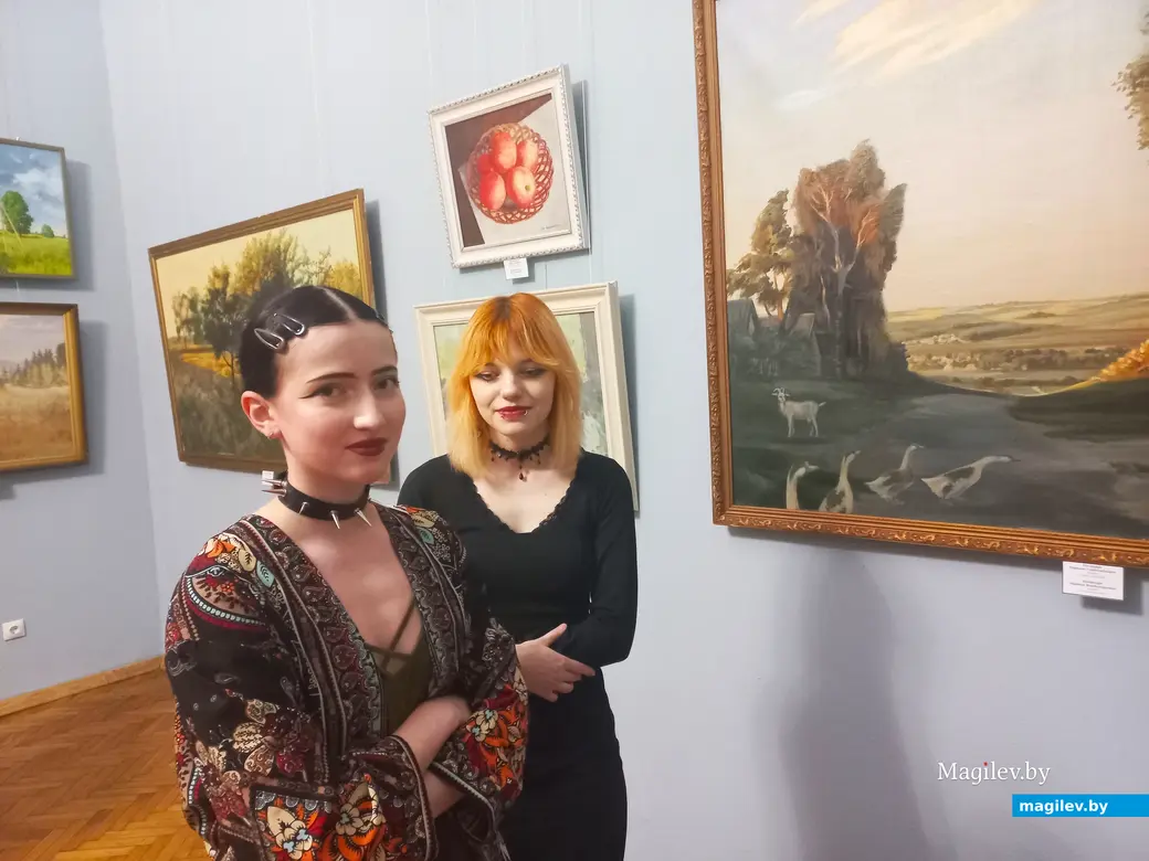 Открытие юбилейной выставки Могилевского объединения Белорусского союза художников. Музей имени Павла Масленикова, 22.12.2023 г.