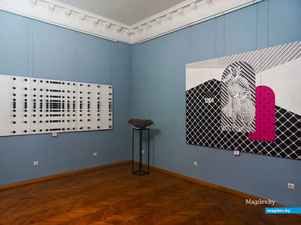 Открытие юбилейной выставки Могилевского объединения Белорусского союза художников. Музей имени Павла Масленикова, 22.12.2023 г.