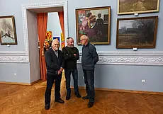 Могилевские художники отметили полувековой юбилей замечательной  выставкой