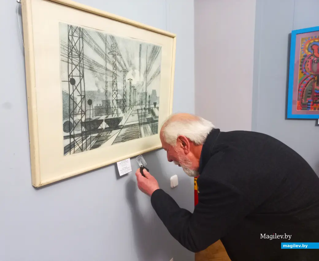 Открытие юбилейной выставки Могилевского объединения Белорусского союза художников. Музей имени Павла Масленикова, 22.12.2023 г.