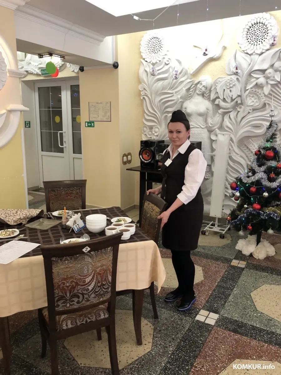 14.12.2023. У официанта Алеси Геннадьевны Осиповой сервировка всегда в порядке.