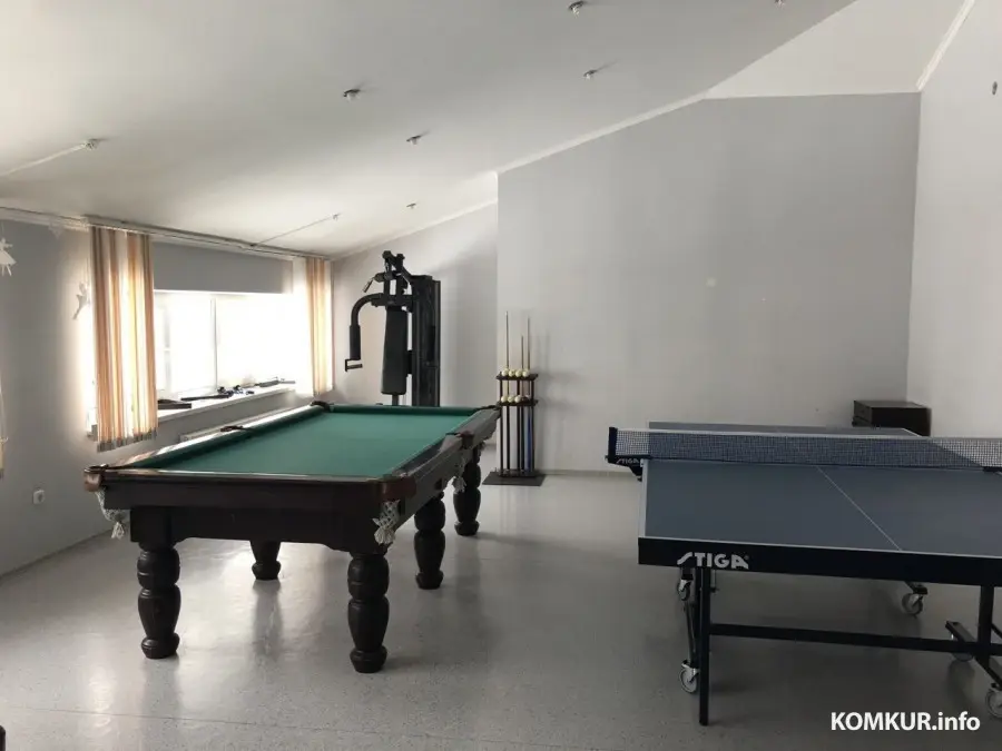 14.12.2023. Есть, где сразиться в бильярд или настольный теннис.