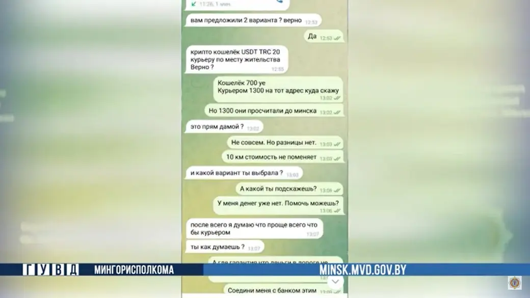 Минчанка хотела заработать на товарной бирже и перевела мошенникам более 55 тыс. рублей. Фото: УВД
