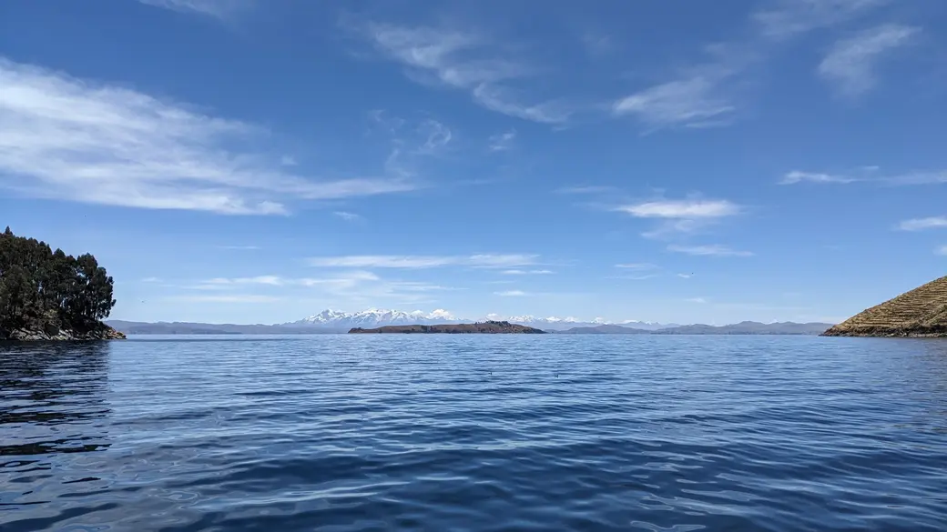 Озеро Титикака в Боливии. Октябрь 2023 г.