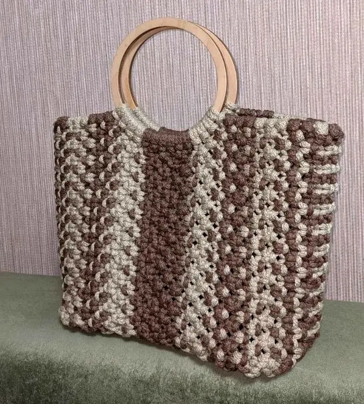 Декабрь 2023 года. Могилев. Сумка, изготовленная Анастасией Ледневой.