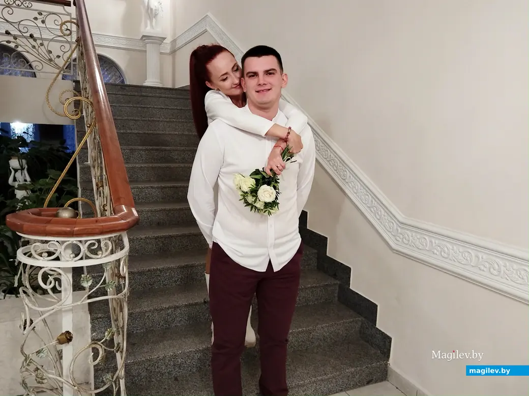 ЗАГС, 30.12.2023, г. Могилев. Роман и Кристина Шакалида.