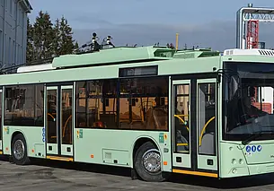 В Могилеве с 1 мая вместо автобуса пассажиров до «Ветстанции» повезет электробус