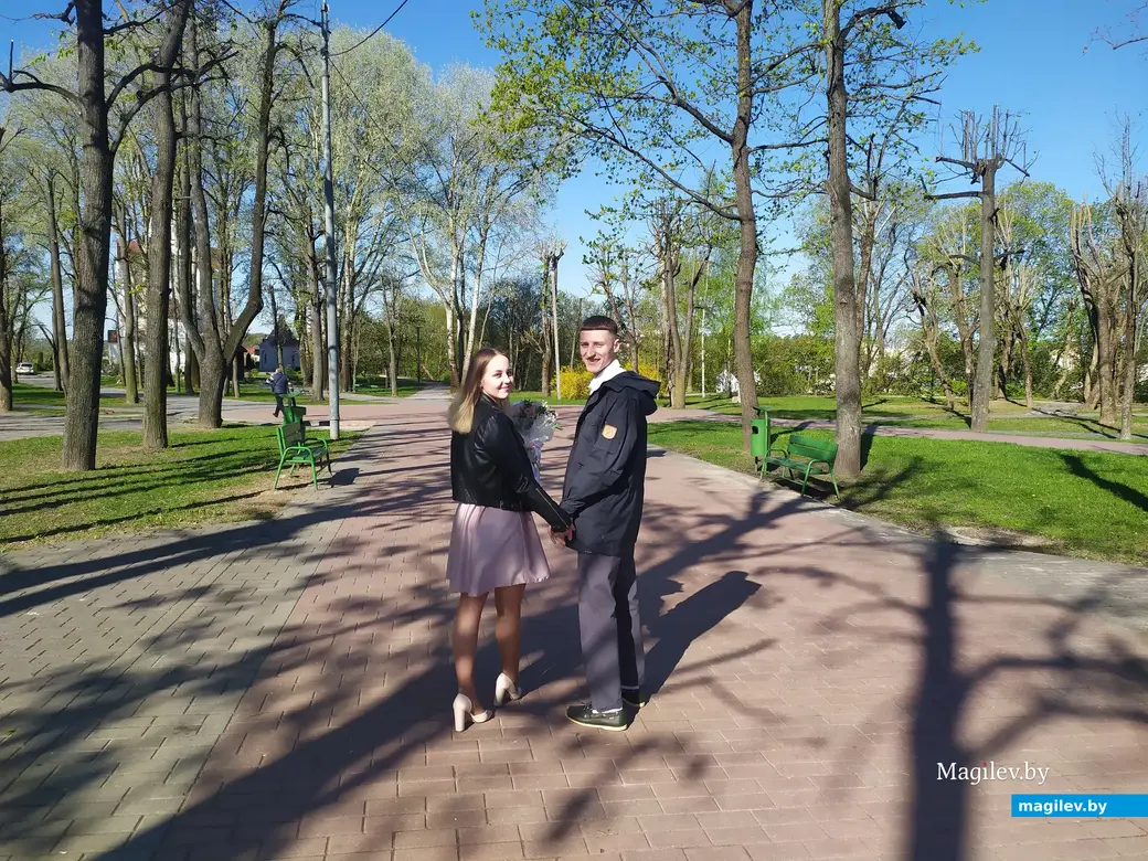 ЗАГС, Могилев. 29.04.2023. Пожениться решили очень быстро. Заявление подали всего неделю назад.