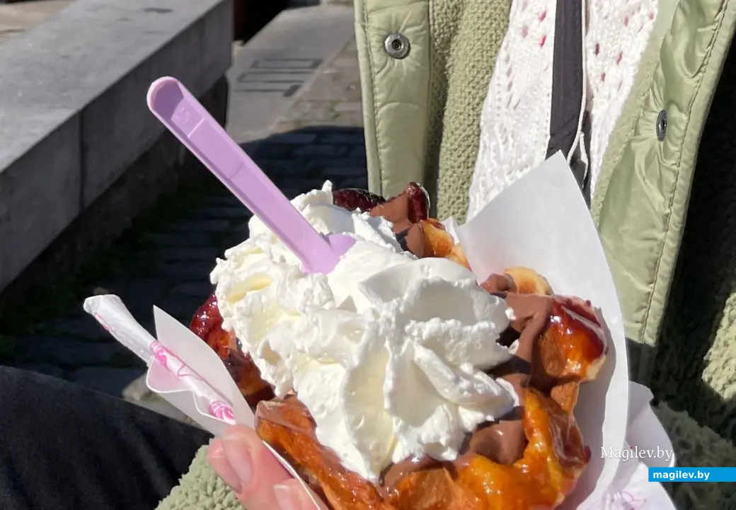 Бельгийская вафля из Гента.