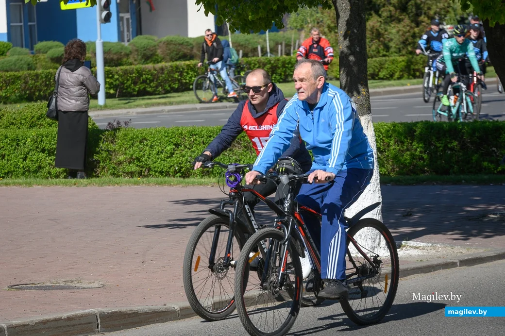 Бобруйск, 01.05.2023. Велопробег, посвященный Году мира и созидания.
