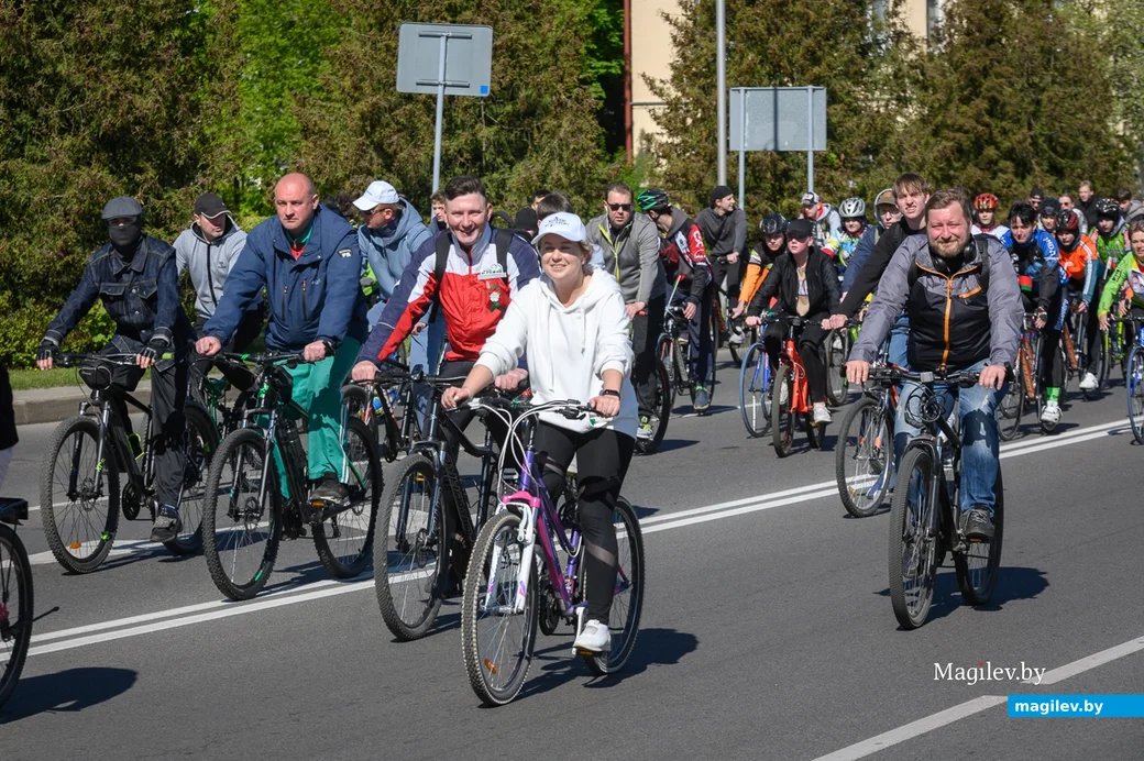Бобруйск, 01.05.2023. Велопробег, посвященный Году мира и созидания.