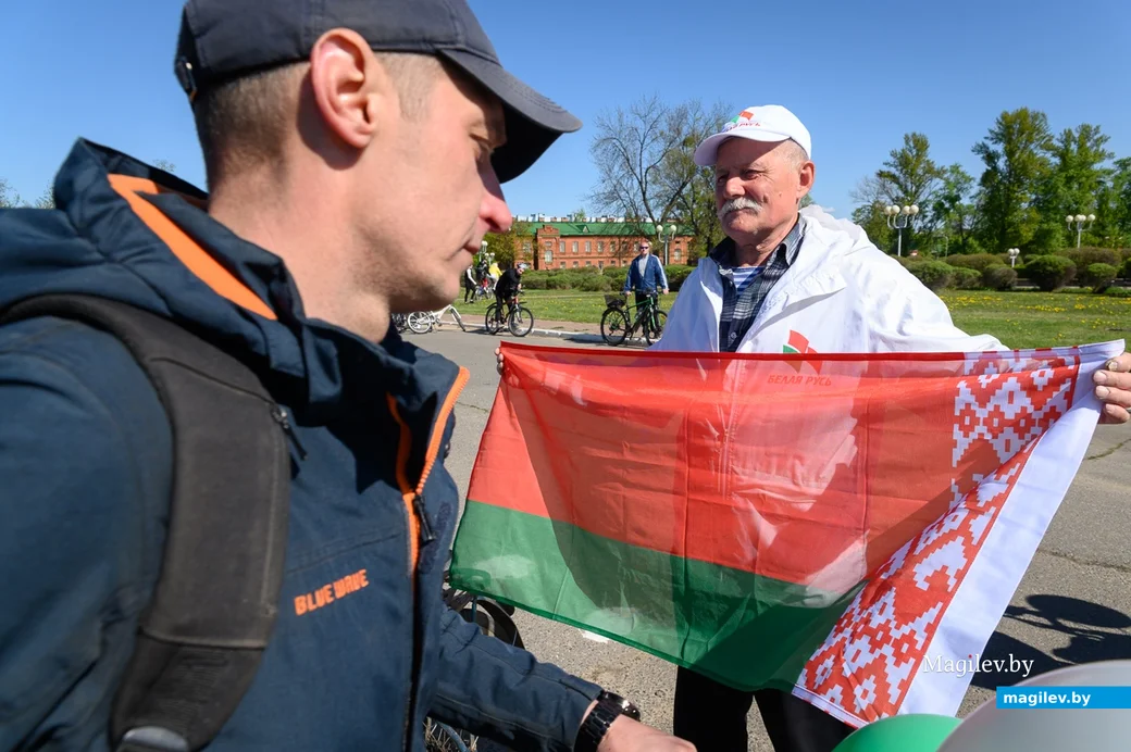 Бобруйск, 01.05.2023. Велопробег, посвященный Году мира и созидания.