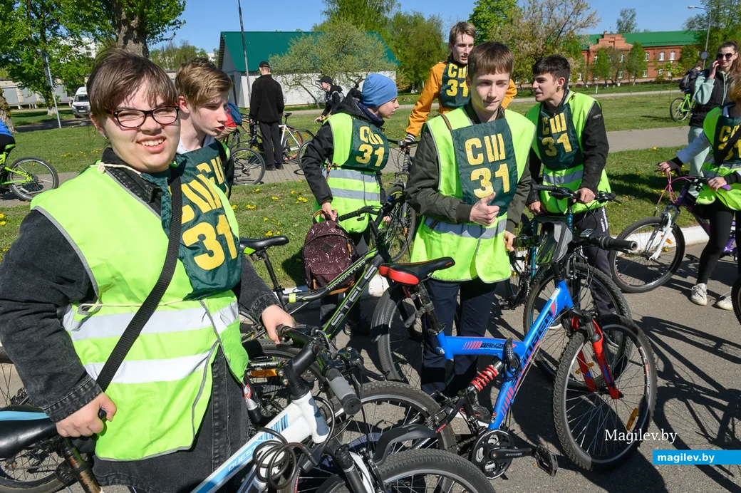 Бобруйск, 01.05.2023. Велопробег, посвященный Году мира и созидания.