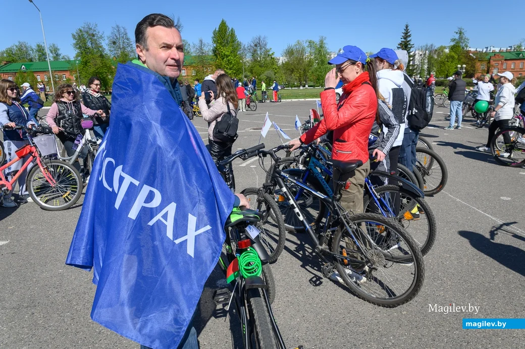 Бобруйск, 01.05.2023. Велопробег, посвященный Году мира и созидания.