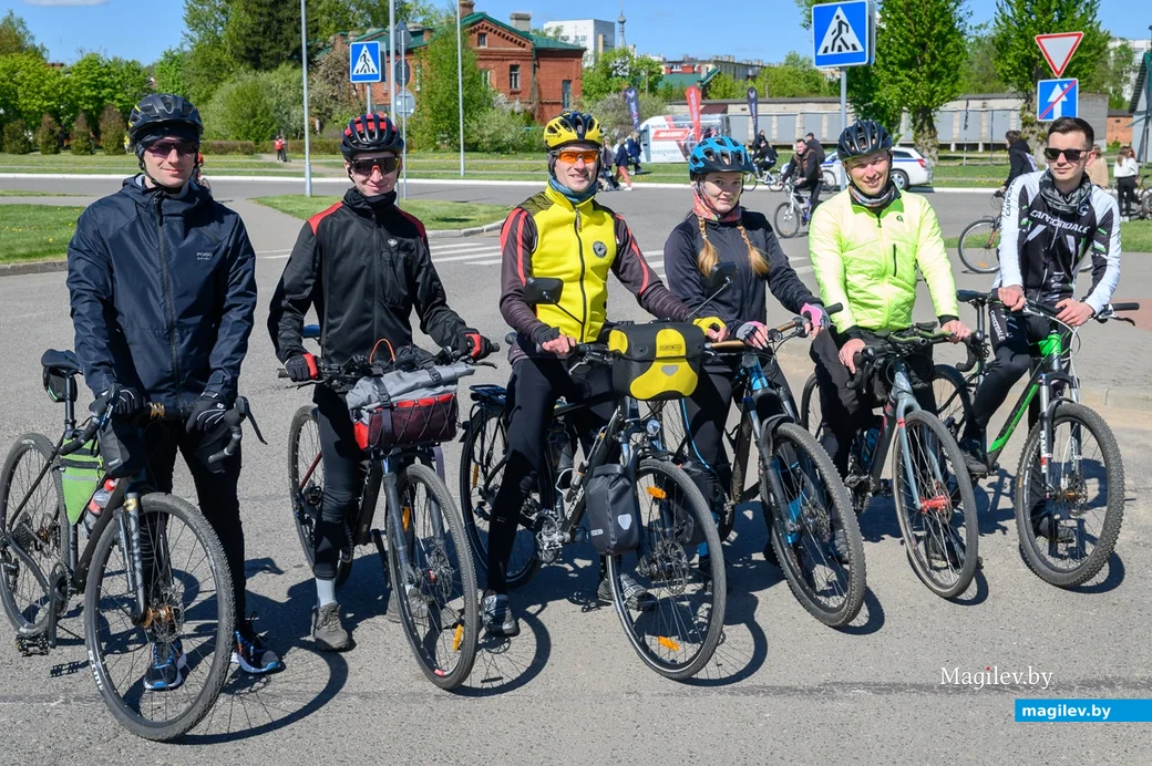 Бобруйск, 01.05.2023. Велопробег, посвященный Году мира и созидания.