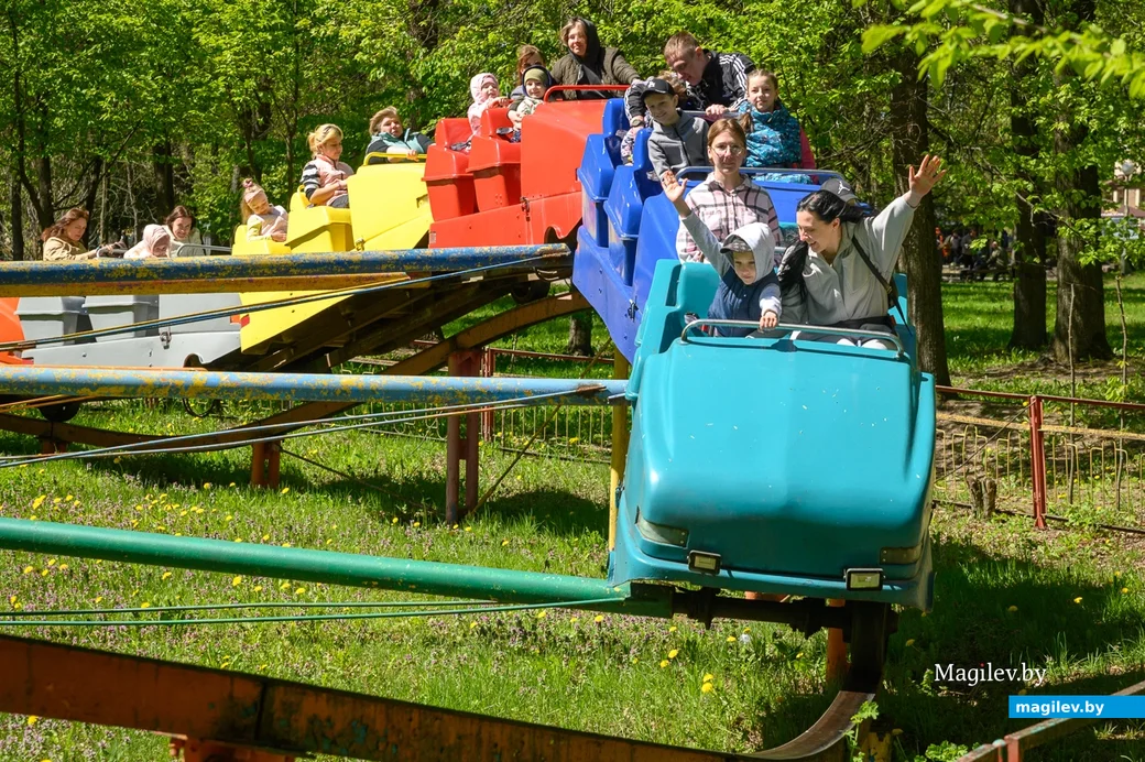01.05.2023. Первомай в городском парке Бобруйска.