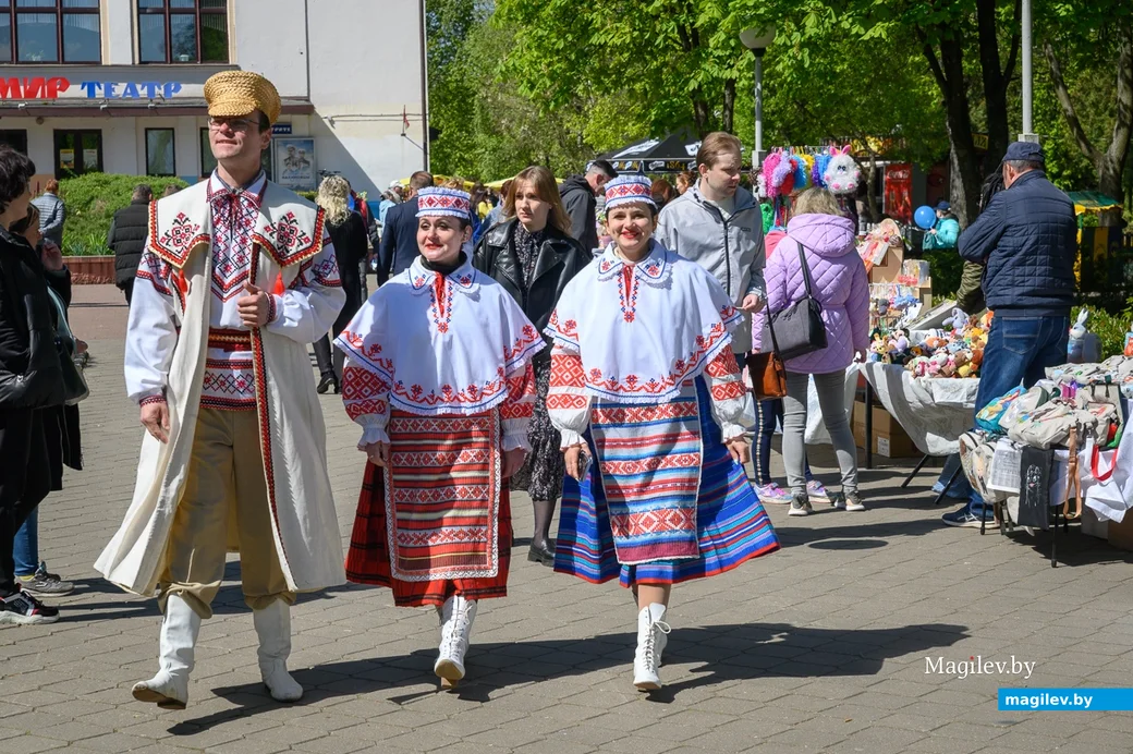 01.05.2023. Первомай в городском парке Бобруйска.