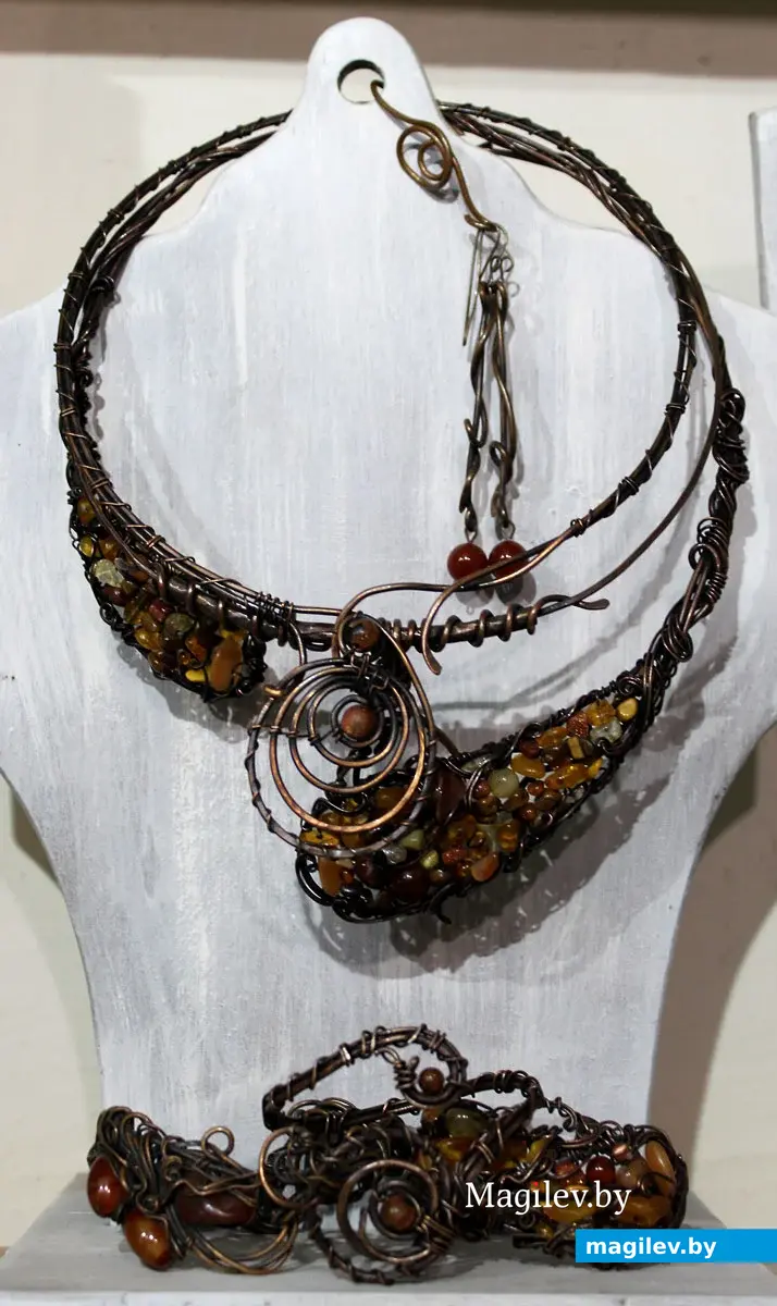 Украшения, созданные Светланой Пунинской.