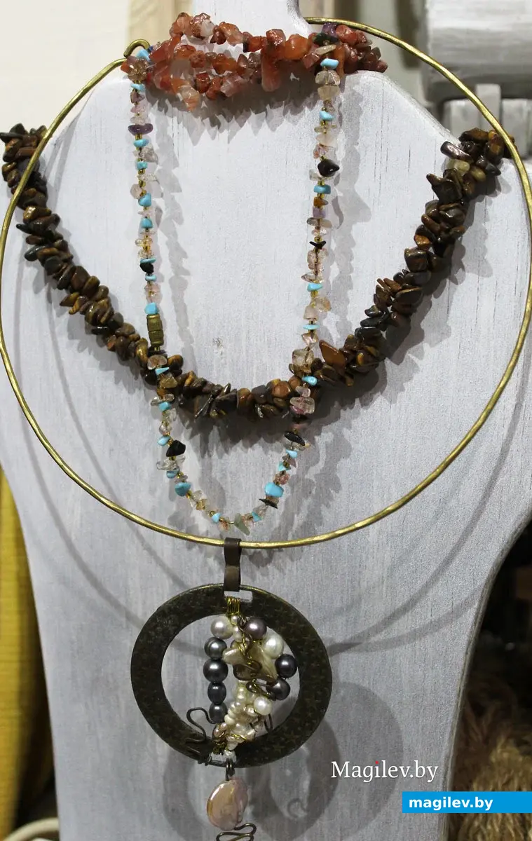 Украшения, созданные Светланой Пунинской.