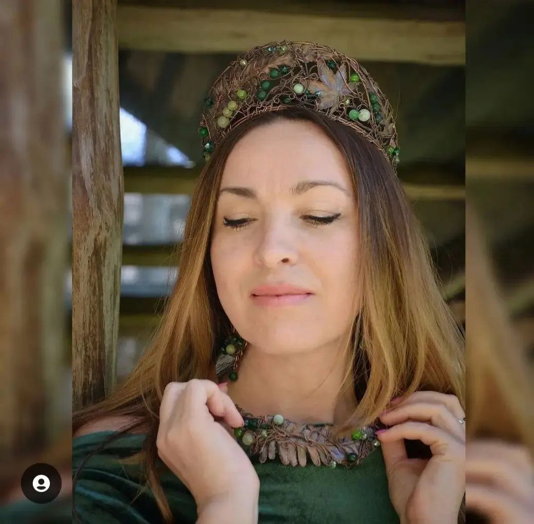 Украшения, созданные Светланой Пунинской.