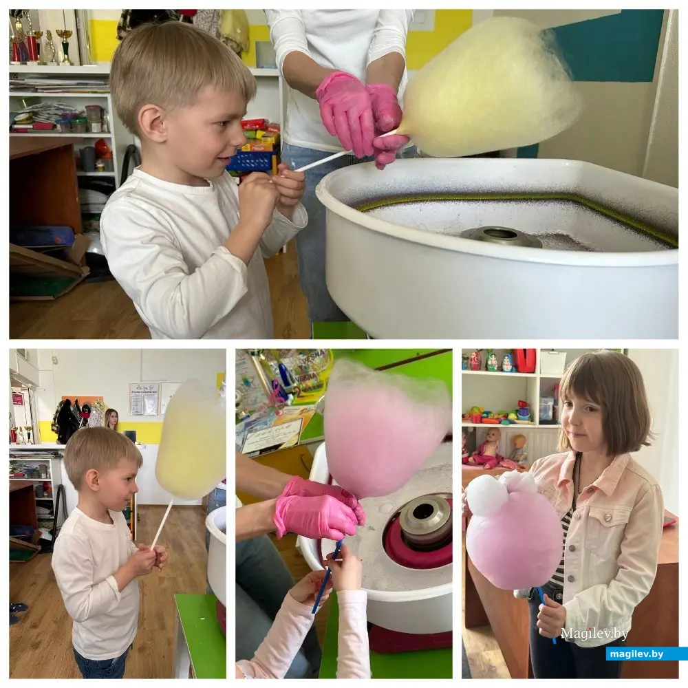 Не хотите ли отведать сладкую вату с ушками? Могилев, «Ай, да Я!», апрель 2023 года.