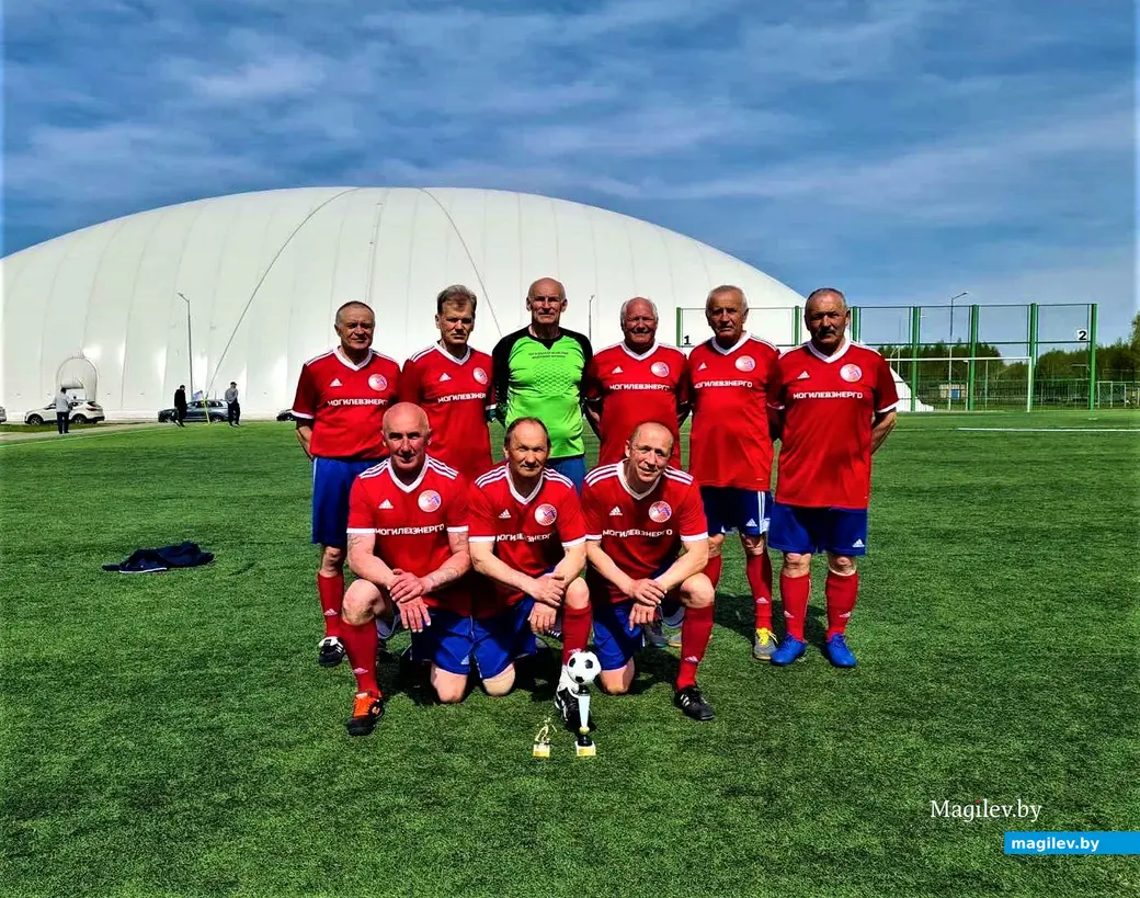Победитель турнира ветеранов – команда «Знергетик» (Могилев).