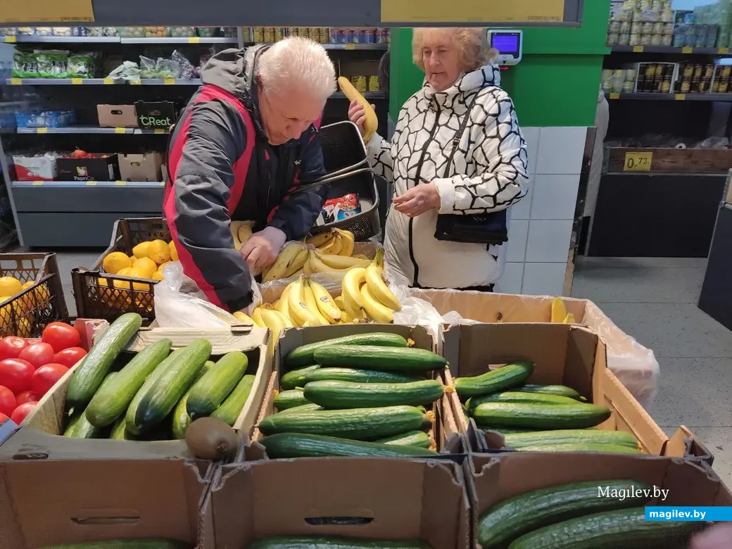 Супермаркет «Грошик». Могилев, ул. Первомайская, 7.05.2023 г.