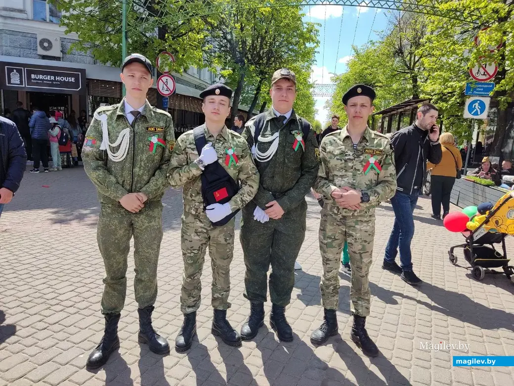 Могилев, 9 мая 2023 года. Праздничные мероприятия, посвященные Дню Победы.