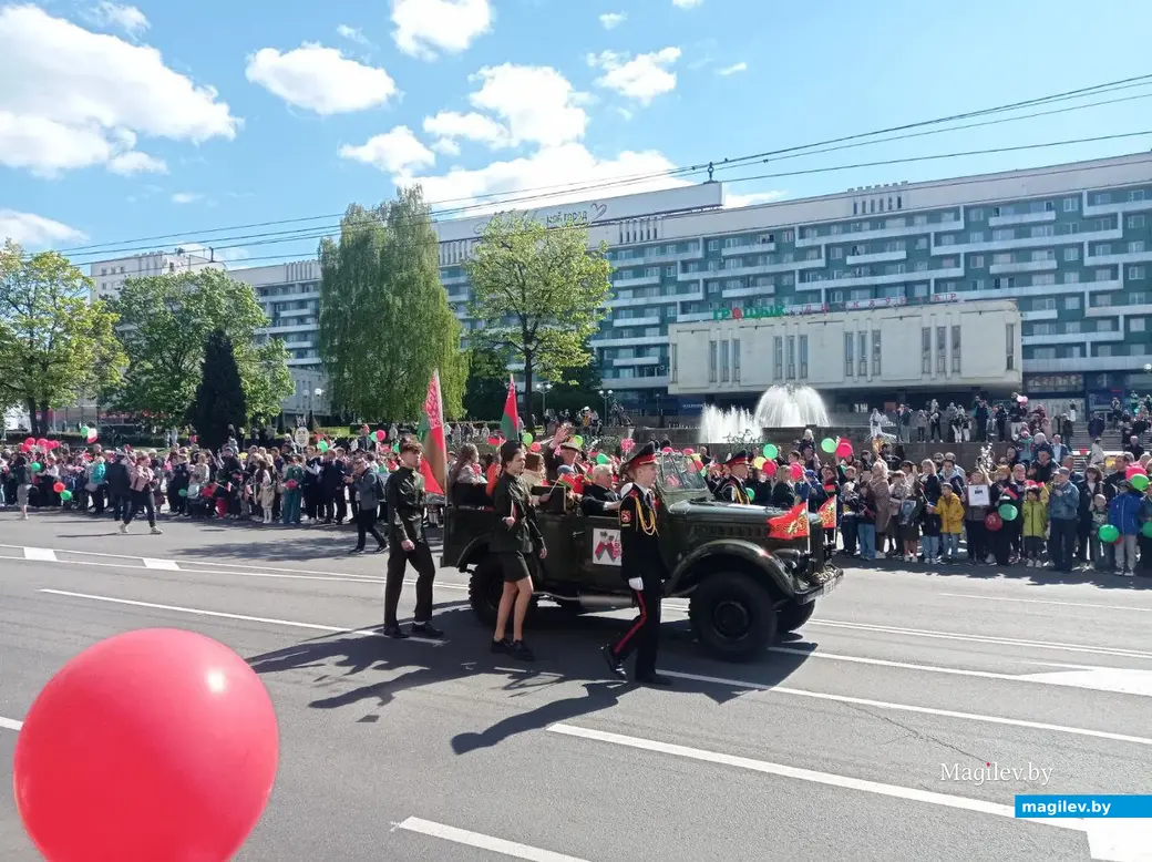 9 мая 2023 года. Парад-шествие, посвященный Дню Победы.