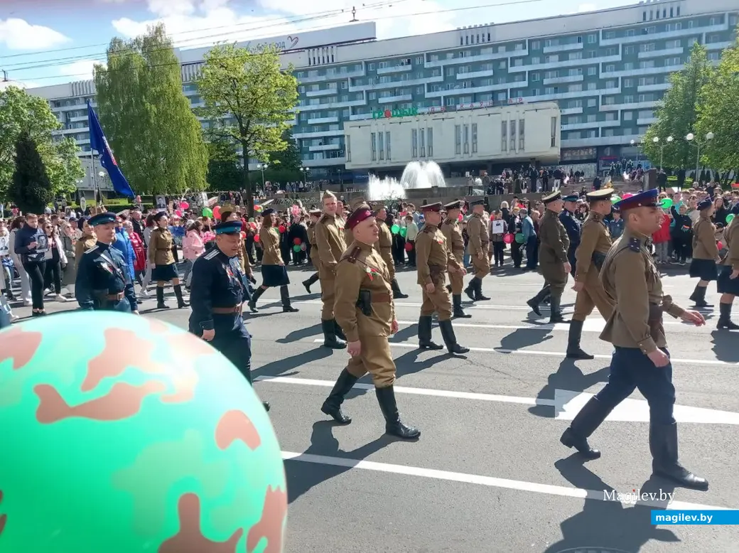 9 мая 2023 года. Парад-шествие, посвященный Дню Победы.