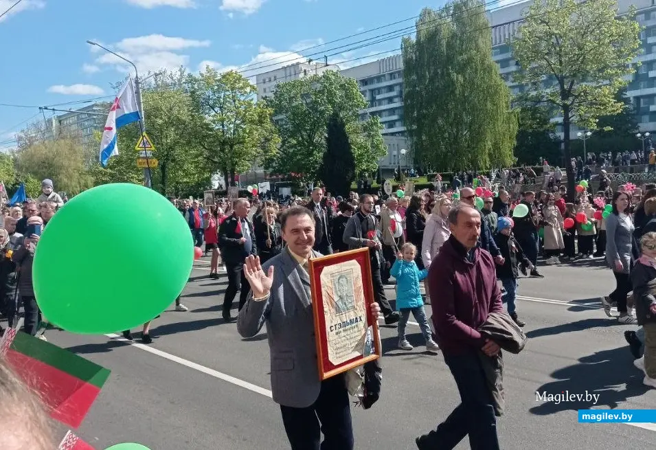 9 мая 2023 года. Парад-шествие, посвященный Дню Победы.