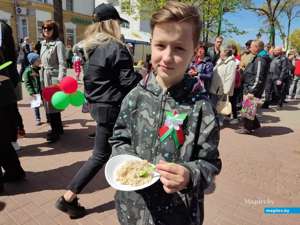 Могилев, 9 мая 2023 года. Праздничные мероприятия, посвященные Дню Победы.