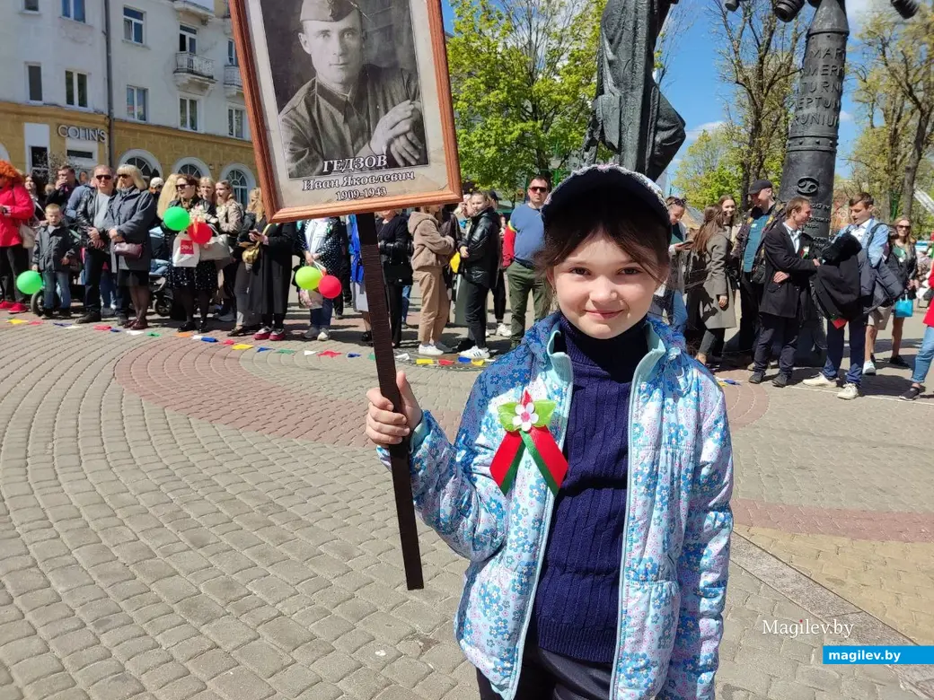 Могилев, 9 мая 2023 года. Праздничные мероприятия, посвященные Дню Победы.