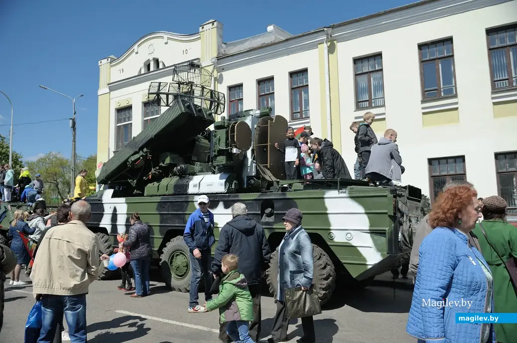 9 мая 2023 года. Бобруйск празднует День Победы.