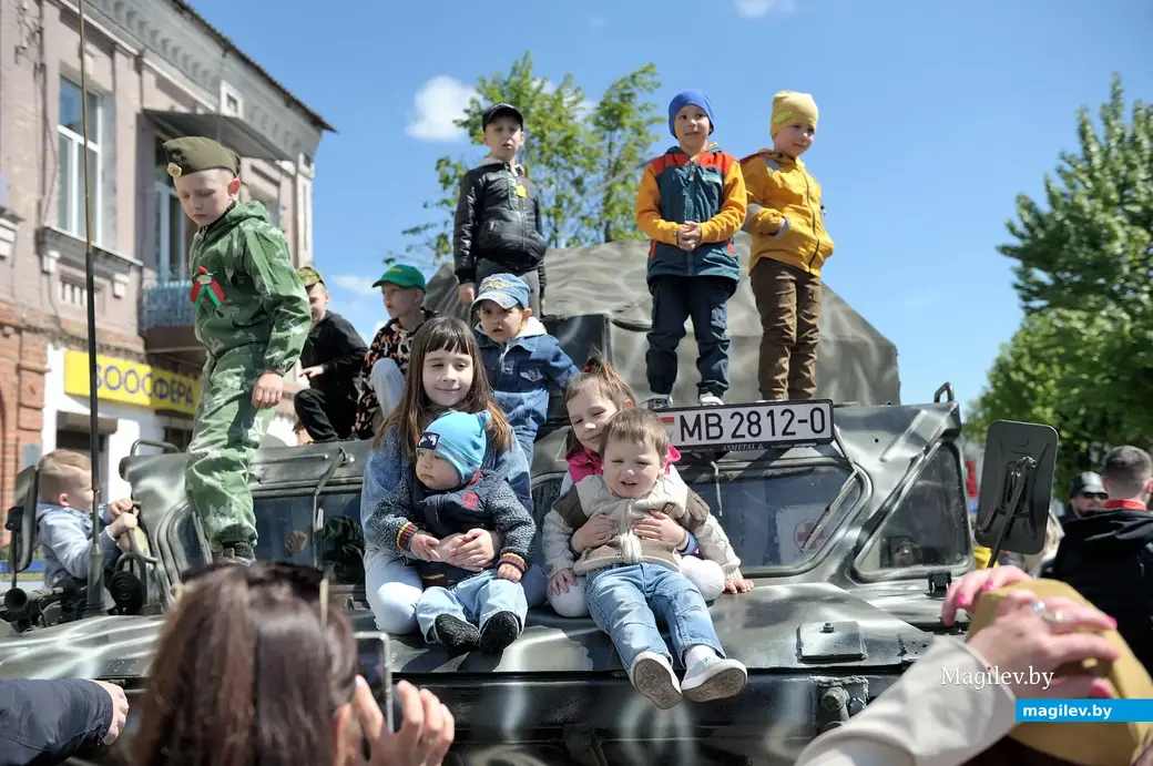 9 мая 2023 года. Бобруйск празднует День Победы.