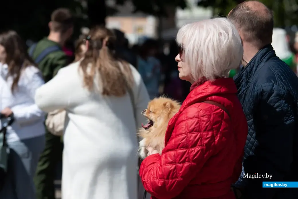 Бобруйск, площадь Победы, 9 мая 2023 года. Особенный праздник. Фото Татьяны Удодовой.