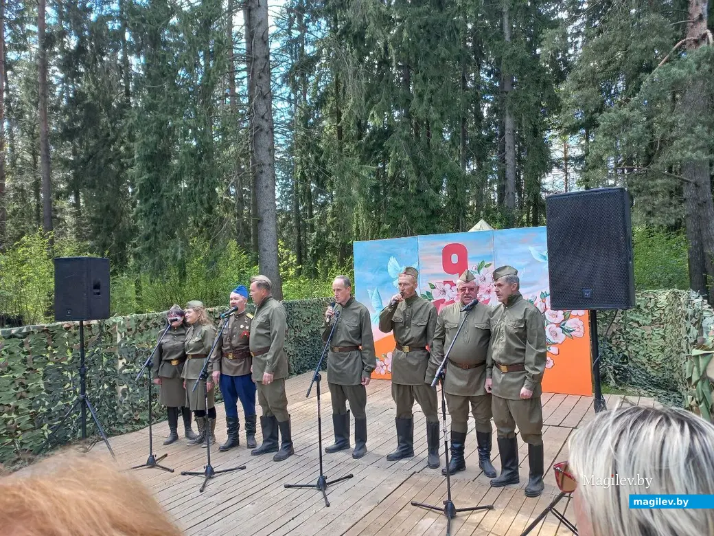 9 мая 2023 года. Концерт, аттракционы и сладкая вата: праздник в Печерском лесопарке Могилева.