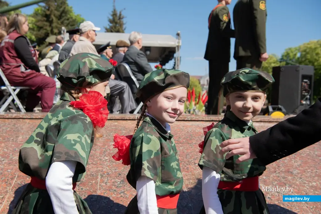 Бобруйск, площадь Победы, 9 мая 2023 года. Особенный праздник. Фото Татьяны Удодовой.