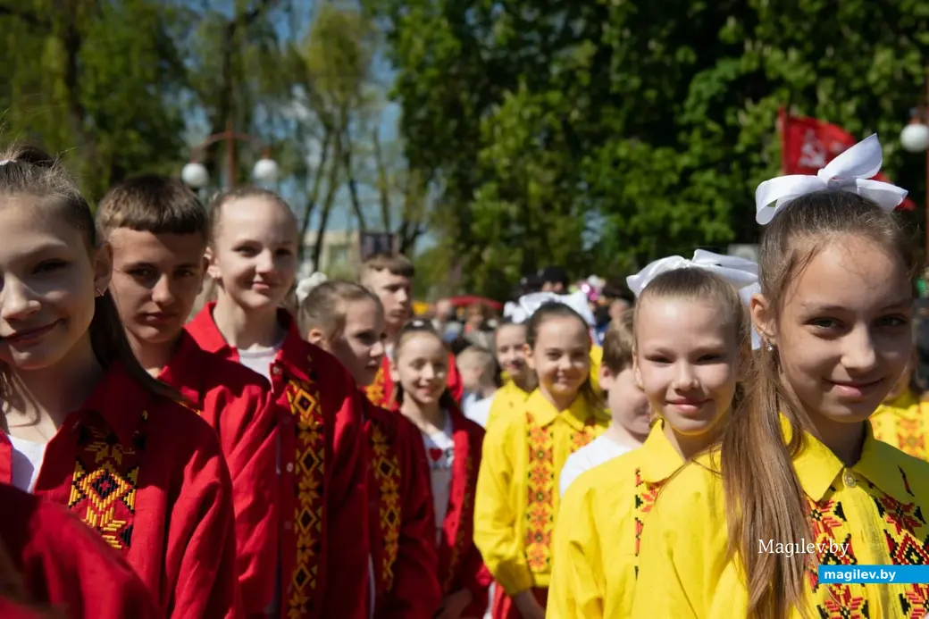 Бобруйск, площадь Победы, 9 мая 2023 года. Особенный праздник. Фото Татьяны Удодовой.