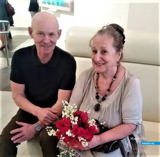 Корней Иосифович с супругой Ниной Савельевной. Могилев, 2022 год.